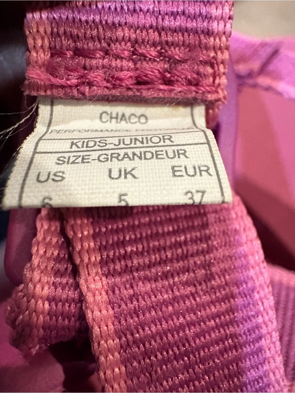 Chaco comfortable slip